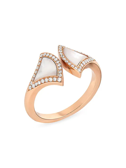 [Shinejoy] DREAM MOP DIAMOND OPEN RING