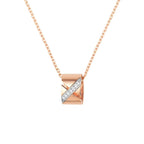 [Shinejoy] COLLIER EN DIAMANTS LIENS EVIDENCE