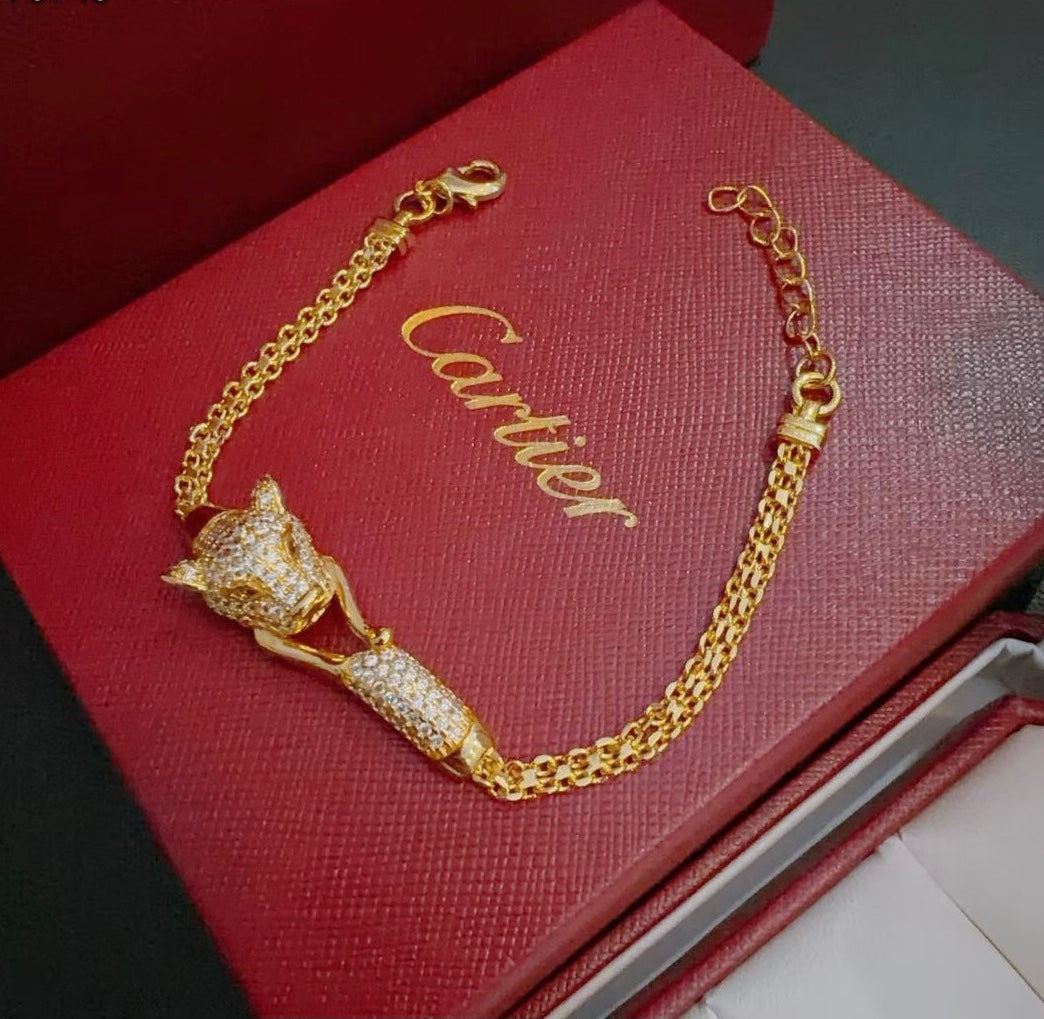 [shinejoy Jewelry] PANTHERE  BRACELET DIAMONDS