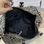 LV キーポル バンドリエール 45 1854 ジャカード グレー