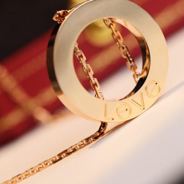 [Shinejoy]LOVE NECKLACE ADJUSTABLE ROSE GOLD