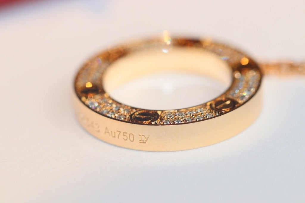 [Shinejoy]LOVE NECKLACE ADJUSTABLE ROSE GOLD