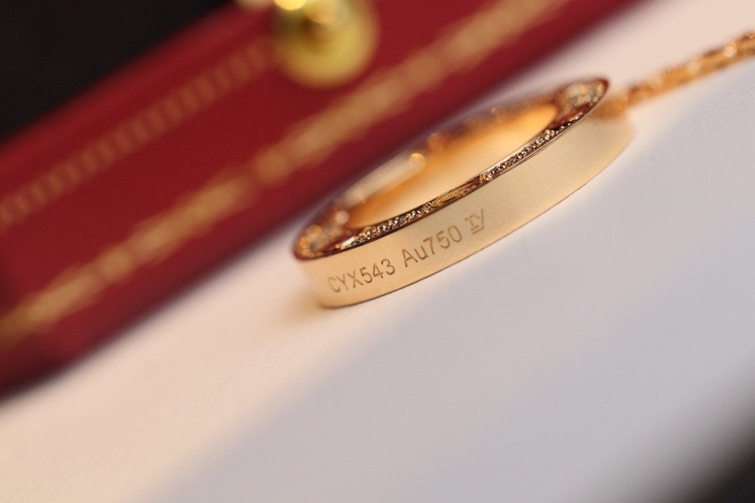 [Shinejoy]LOVE NECKLACE ADJUSTABLE ROSE GOLD