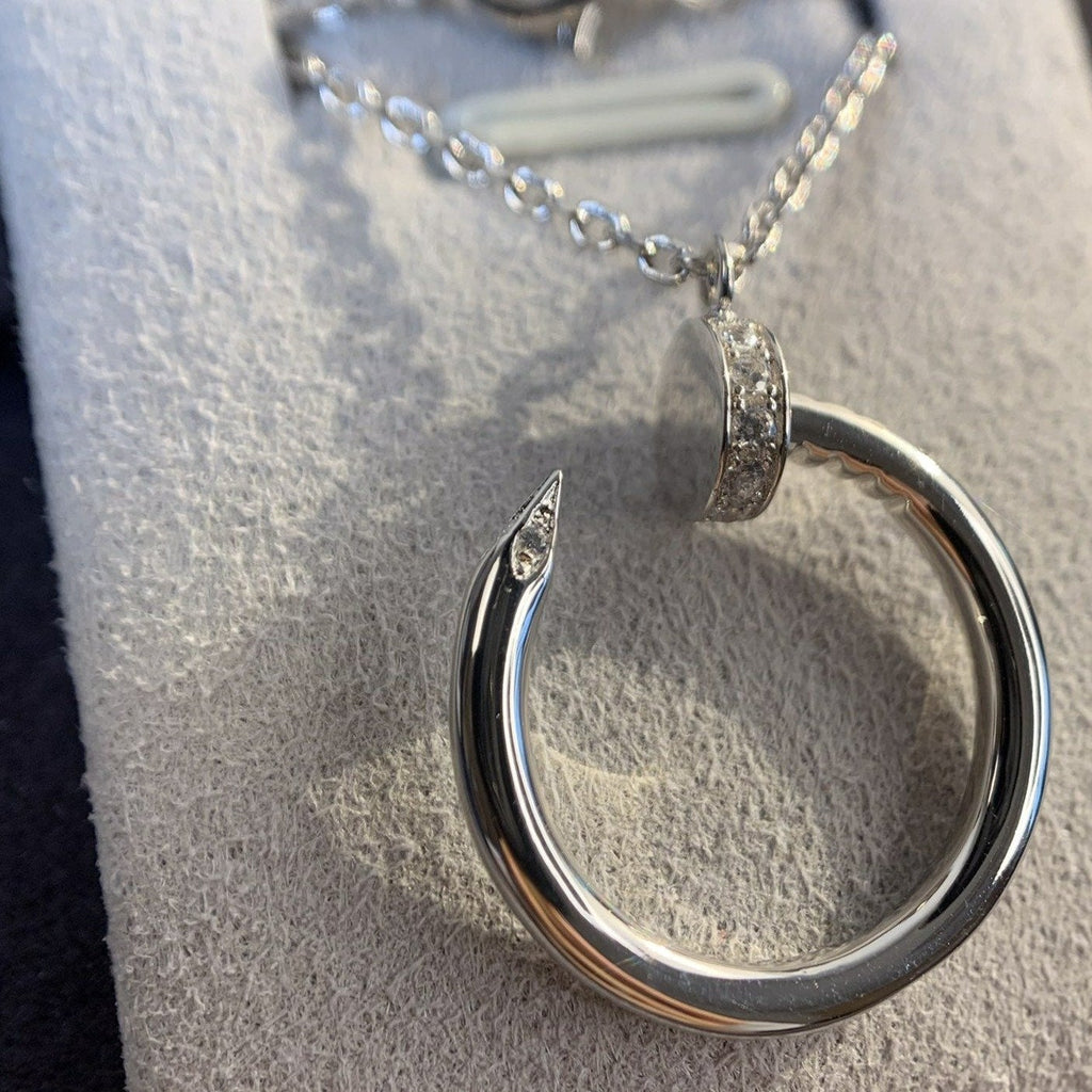 [Shinejoy]JUSTE NECKLACE SILVER