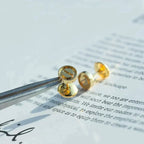 [Shinejoy]LOVE EARRINGS GOLD 10MM