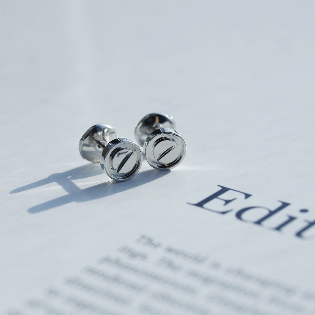 [Shinejoy]LOVE EARRINGS SILVER 10MM