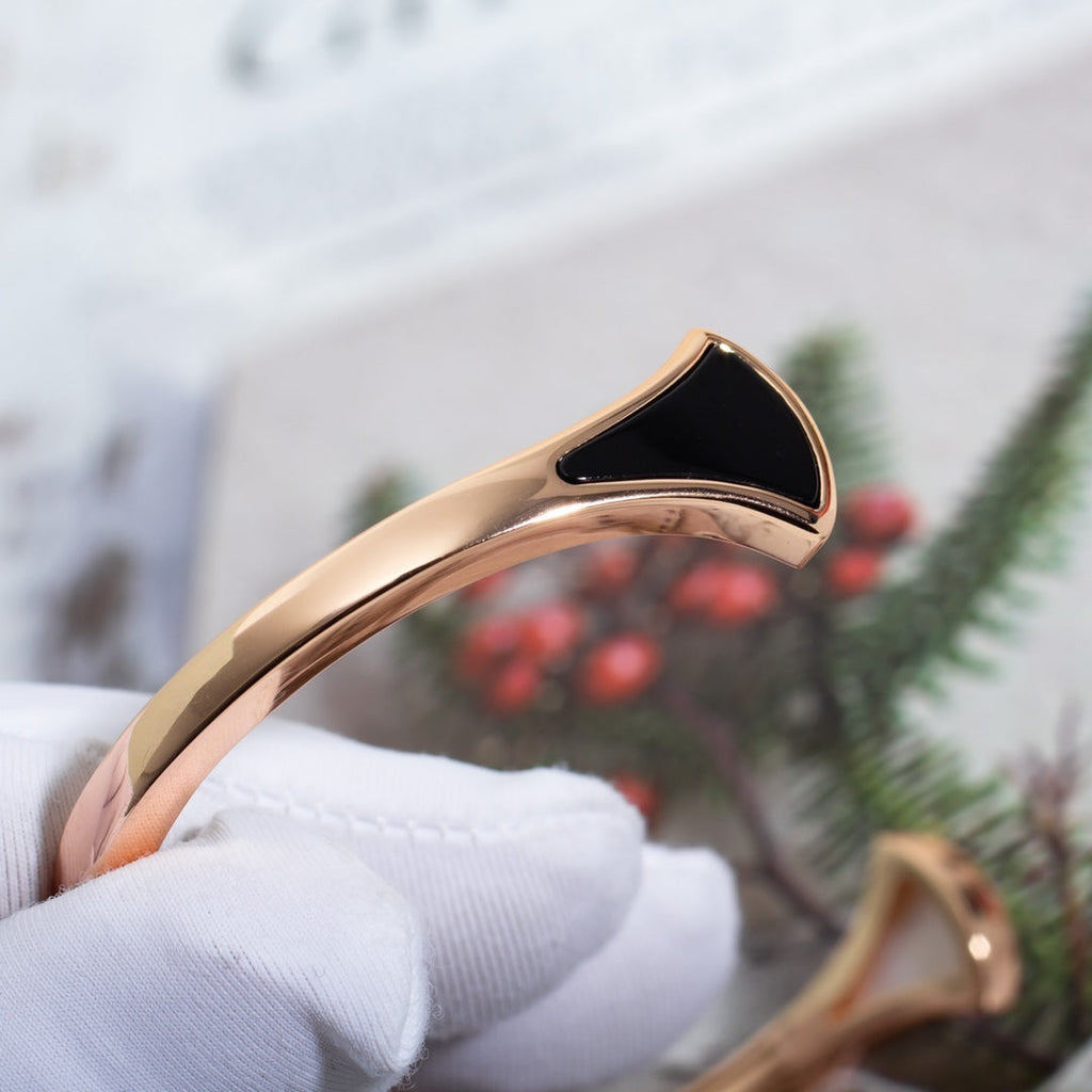 [Shinejoy]DREAM BRACELET OPEN PINK GOLD MOP