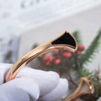 [Shinejoy]DREAM BRACELET OPEN PINK GOLD MOP