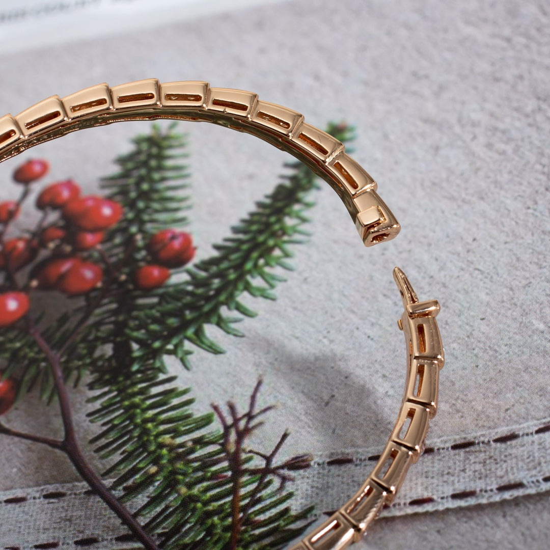 [Shinejoy]SERPENTI BRACELET PINK GOLD DIAMOND