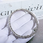 [Shinejoy]セルペンティブレスレット シルバー ダイヤモンド