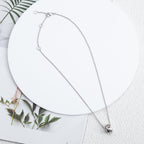 [Shinejoy]PARENTESI NECKLACE SILVER