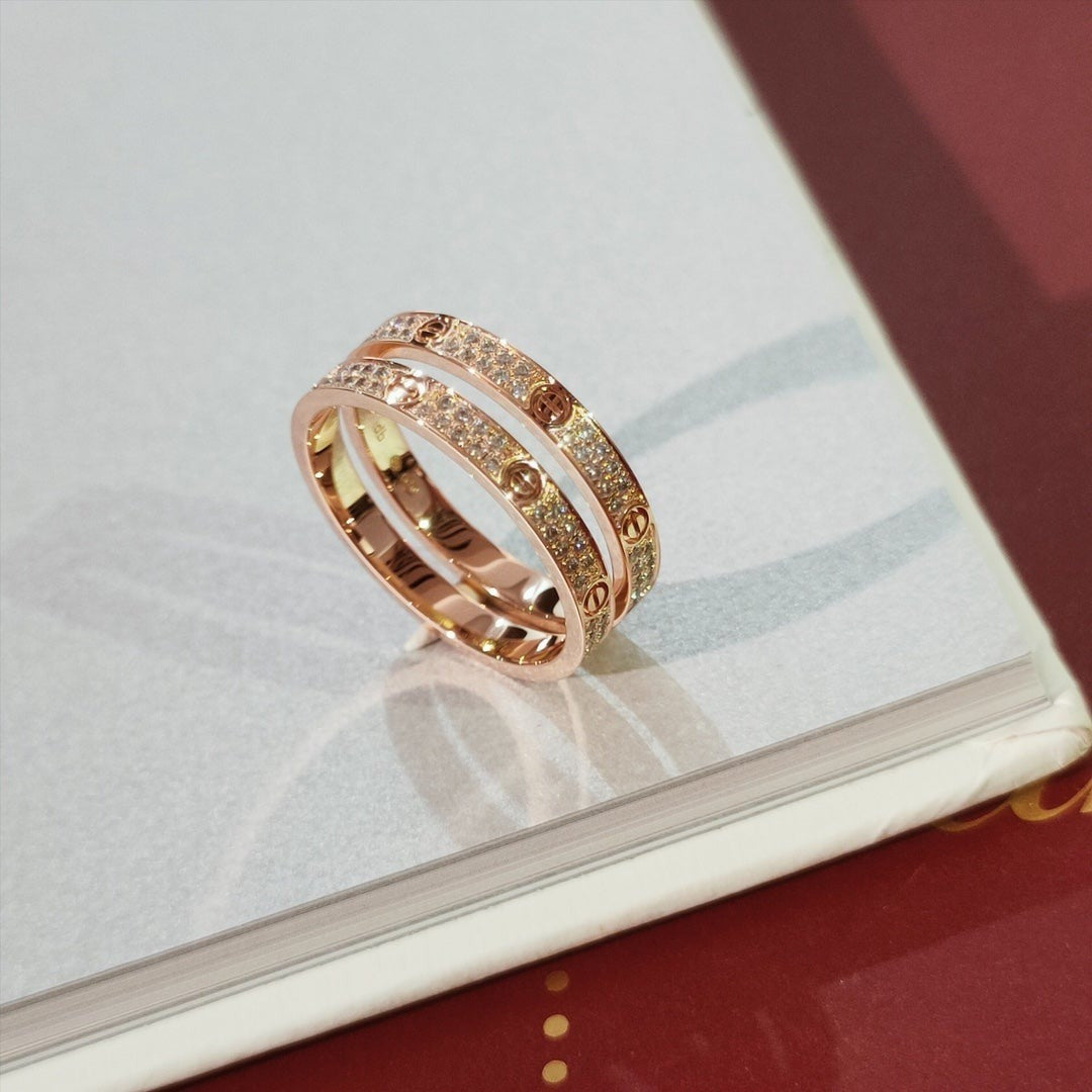 [Shinejoy]LOVE RING 2.65MM DIAMOND