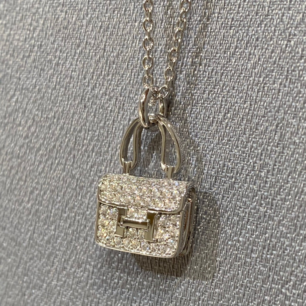 [Shinejoy] COLLIER PÉDIENTIER EN DIAMANTS CONSTANCE 