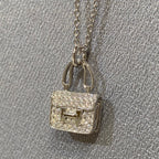 [Shinejoy] COLLIER PÉDIENTIER EN DIAMANTS CONSTANCE 