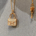 [Shinejoy] COLLIER PÉDIENTIER EN DIAMANTS CONSTANCE 
