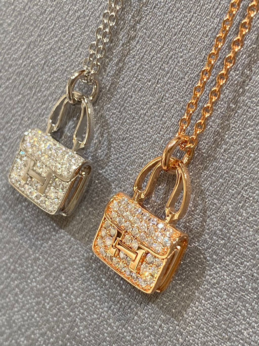 [Shinejoy] COLLIER PÉDIENTIER EN DIAMANTS CONSTANCE 
