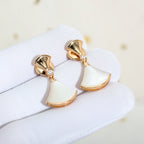 [Shinejoy]DREAM MOP PINK GOLD EARRINGS
