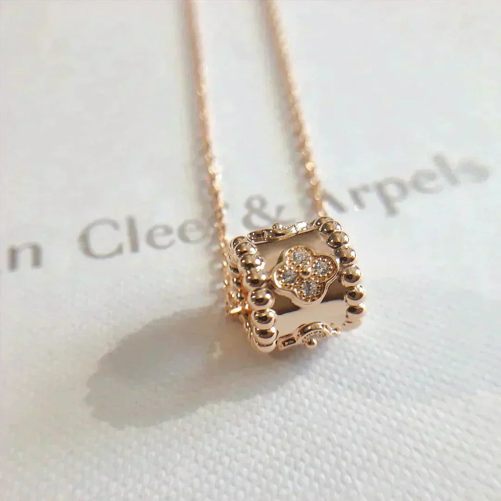 [Shinejoy]PERLEE PEDANT NECKLACE GOLD / ROSE GOLD