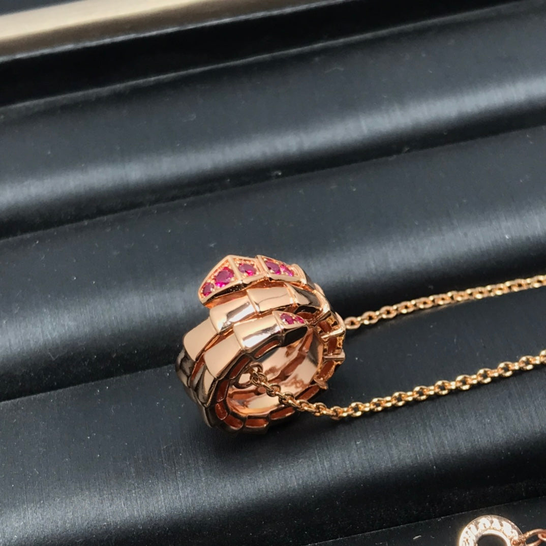 [Shinejoy]SERPENTI PEDANT NECKLACE