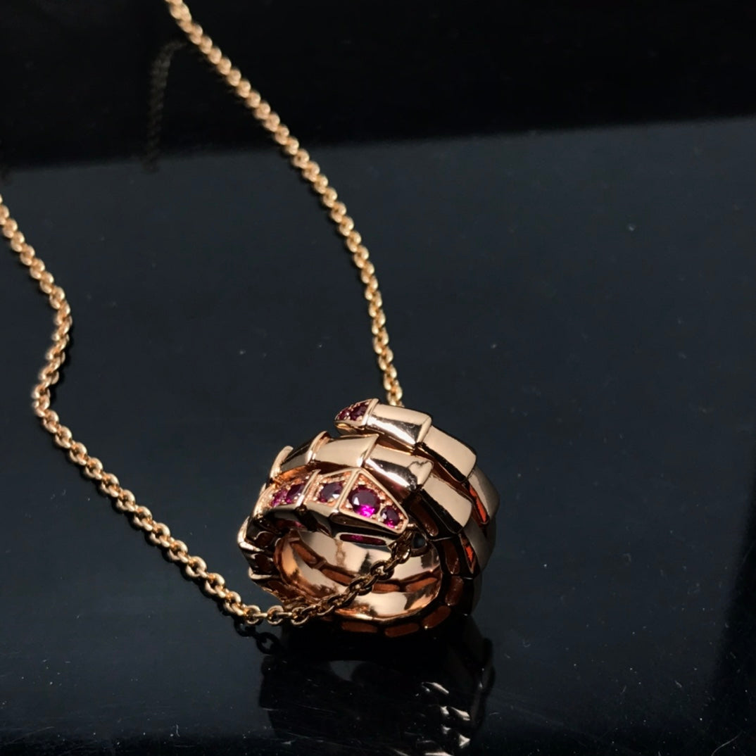 [Shinejoy]SERPENTI PEDANT NECKLACE