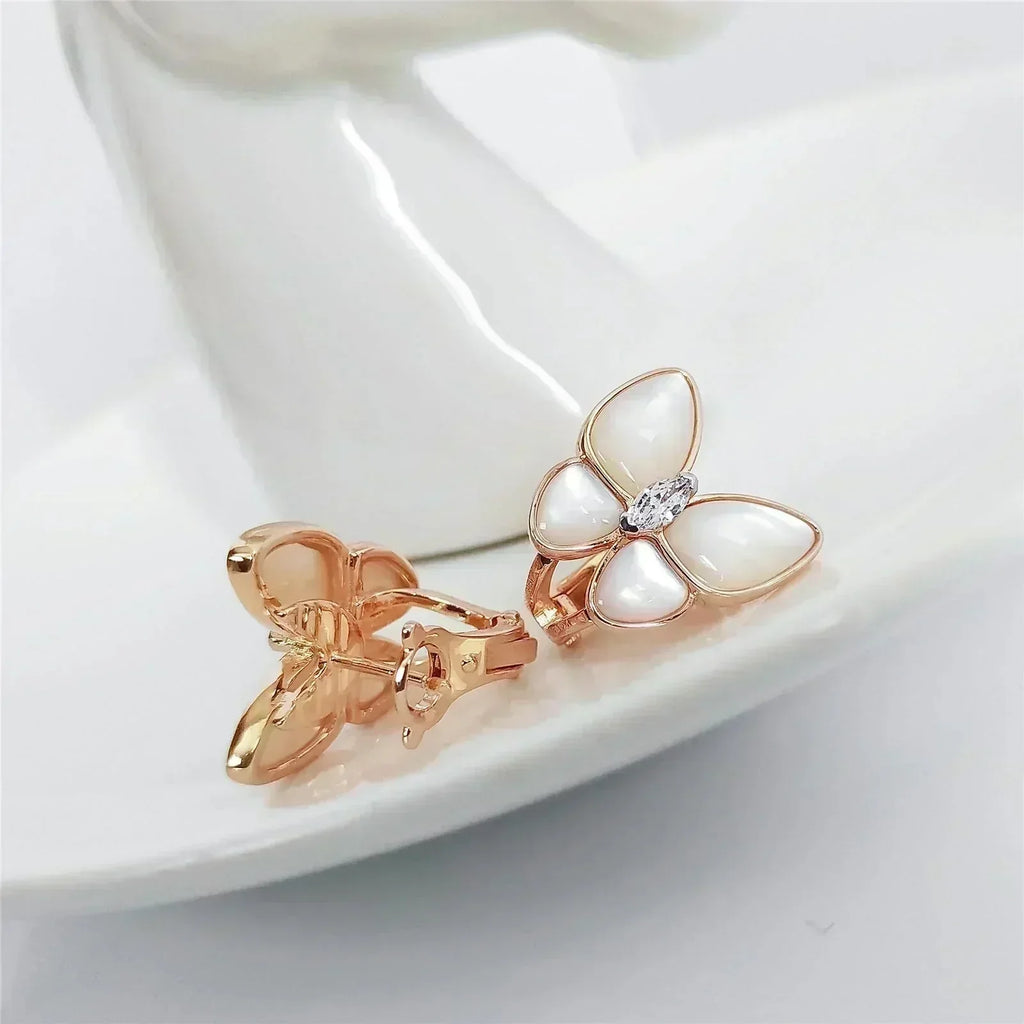 [Shinejoy] BOUCLES D'OREILLES PAPILLON EN DIAMANT