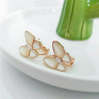 [Shinejoy] BOUCLES D'OREILLES PAPILLON EN DIAMANT