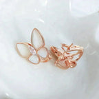[Shinejoy] BOUCLES D'OREILLES PAPILLON EN DIAMANT