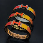 [Shinejoy]H BRACELET CÉRAMIQUE ARC-EN-CIEL ORANGE