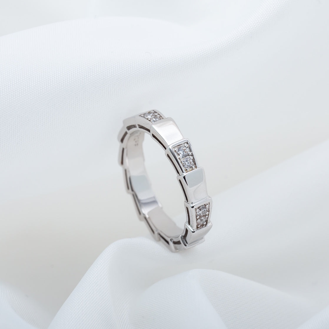 [Shinejoy]SERPENTI RING SILVER  3MM