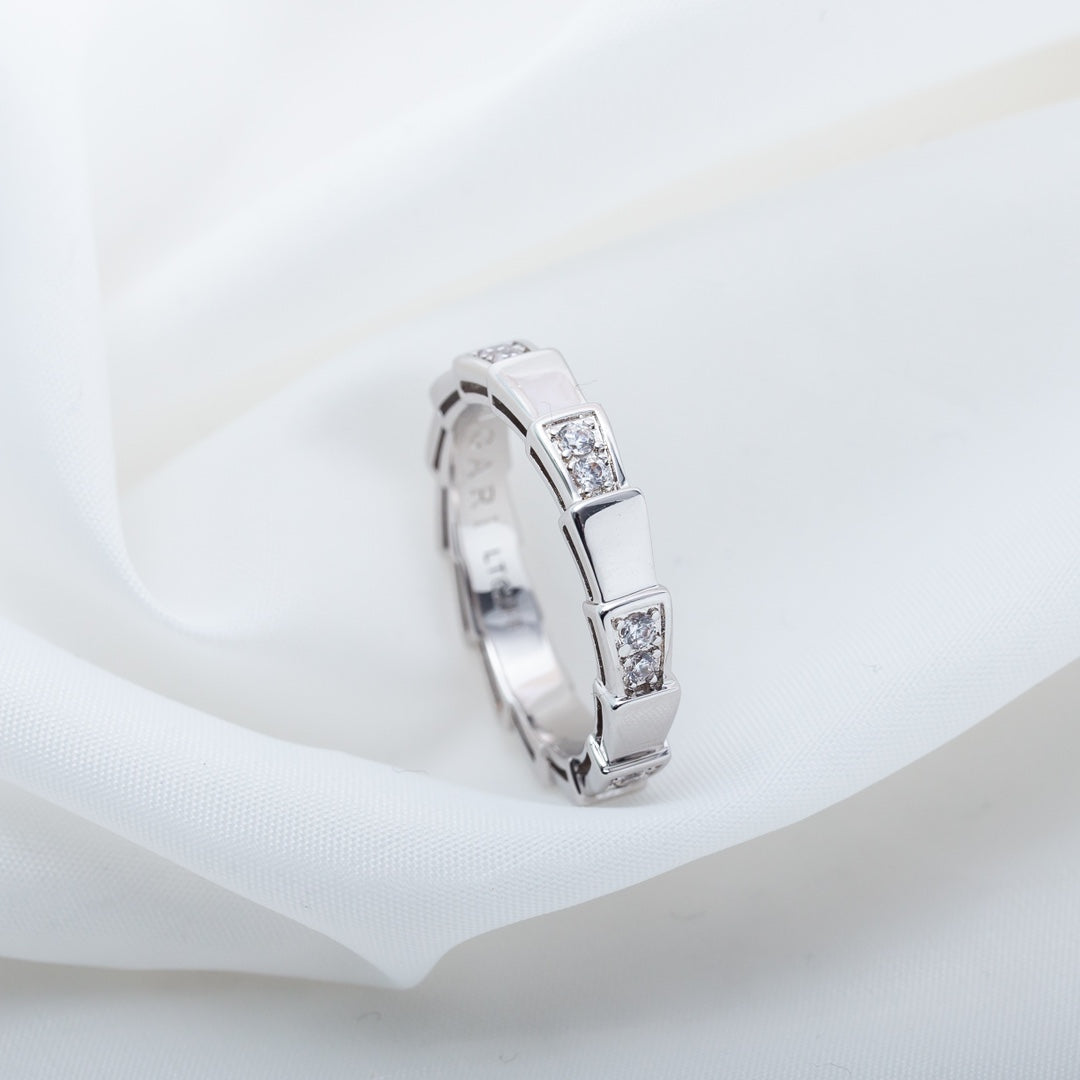 [Shinejoy]SERPENTI RING SILVER  3MM