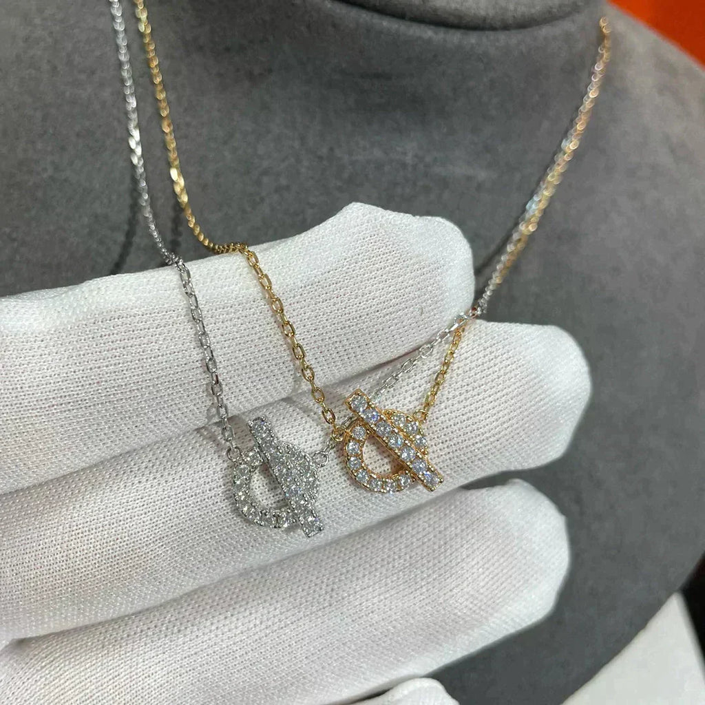 [Shinejoy]ECHAPEE NECKLACE DIAMOND