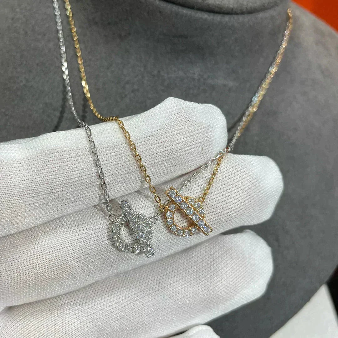 [Shinejoy]ECHAPEE NECKLACE DIAMOND