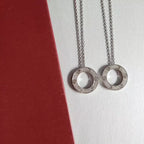 [Shinejoy]LOVE NECKLACE ADJUSTABLE SILVER