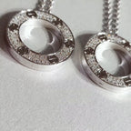 [Shinejoy]LOVE NECKLACE ADJUSTABLE SILVER