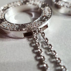 [Shinejoy]LOVE NECKLACE ADJUSTABLE SILVER