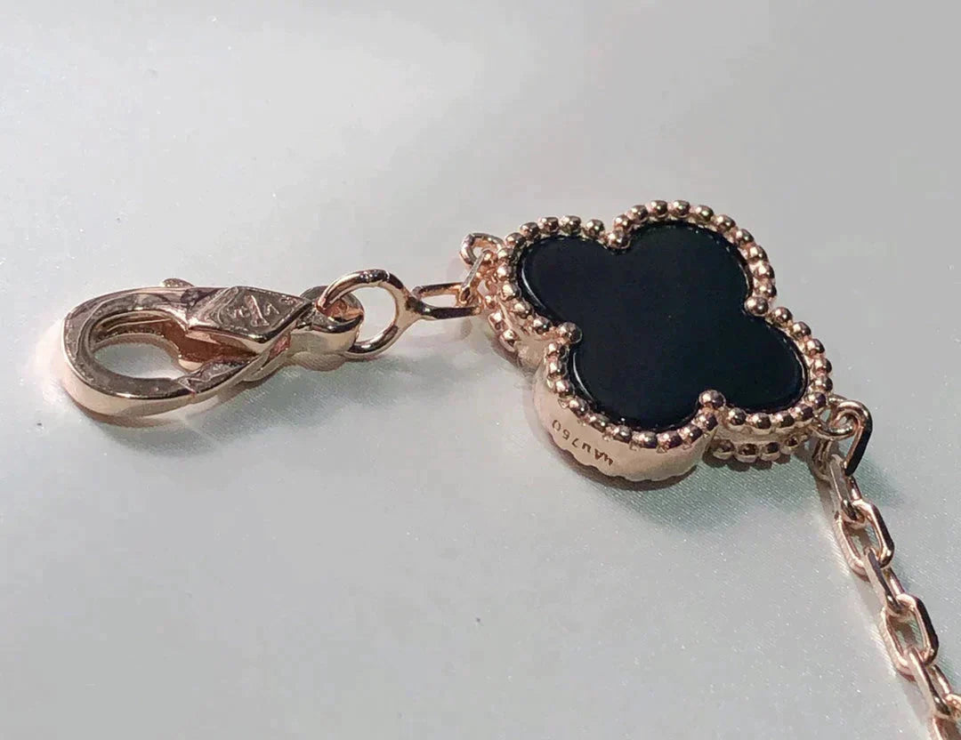 [⭐Shinejoy]CLOVER 5 MOTIFS MULTICOLOR BRACELET