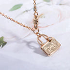 [Shinejoy] COLLIER PÉDIT AMULETTE EN OR ROSE