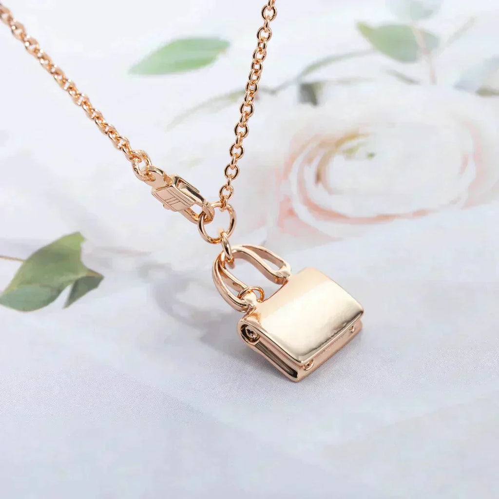 [Shinejoy] COLLIER PÉDIT AMULETTE EN OR ROSE