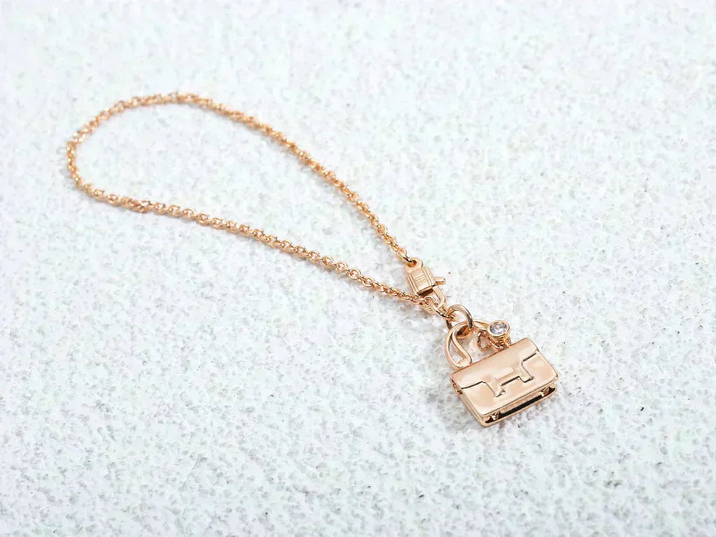 [Shinejoy] COLLIER PÉDIT AMULETTE EN OR ROSE