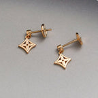 [Shinejoy]STAR EARRINGS GOLD