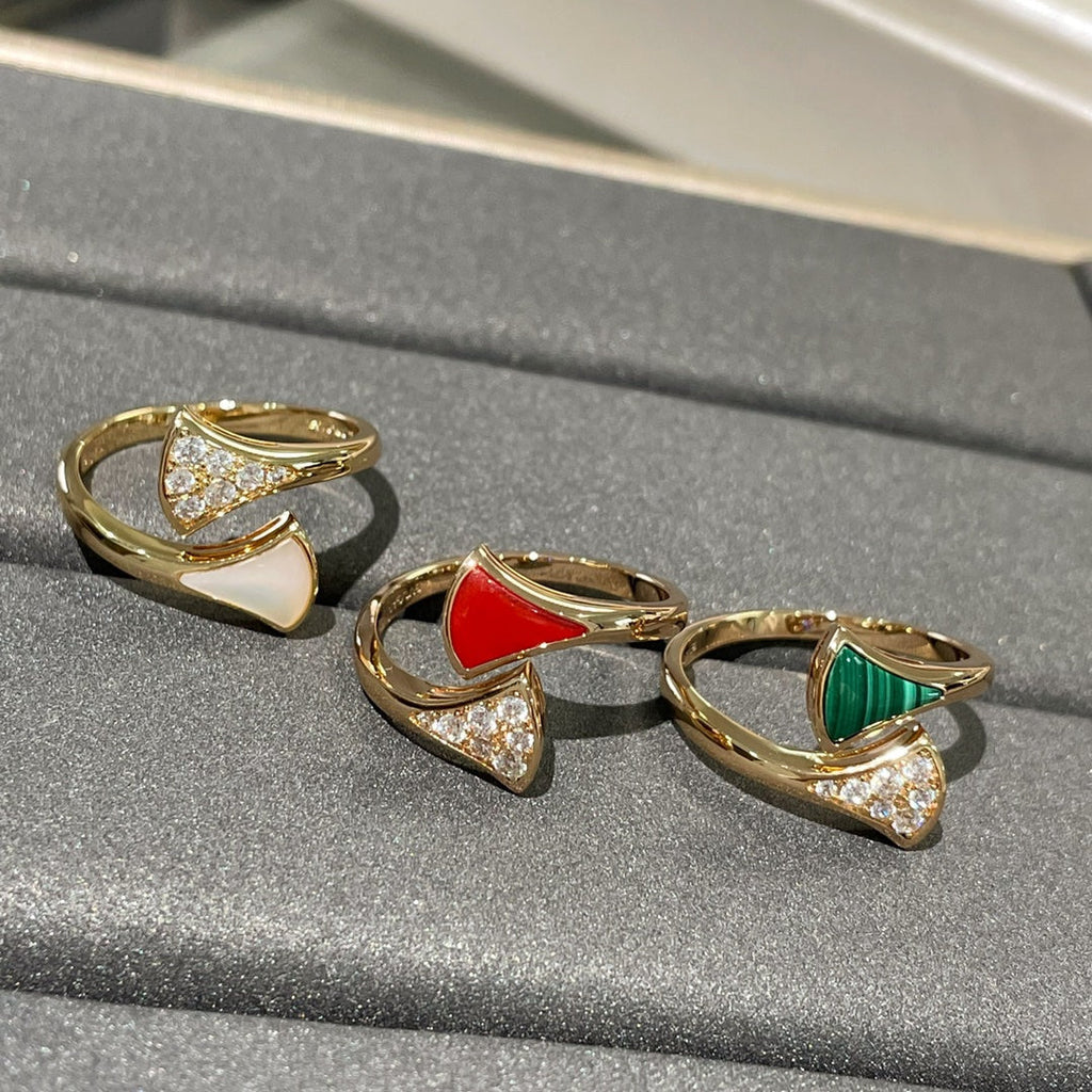 [Shinejoy] BAGUE DE RÊVE OR ROSE DIAMANT