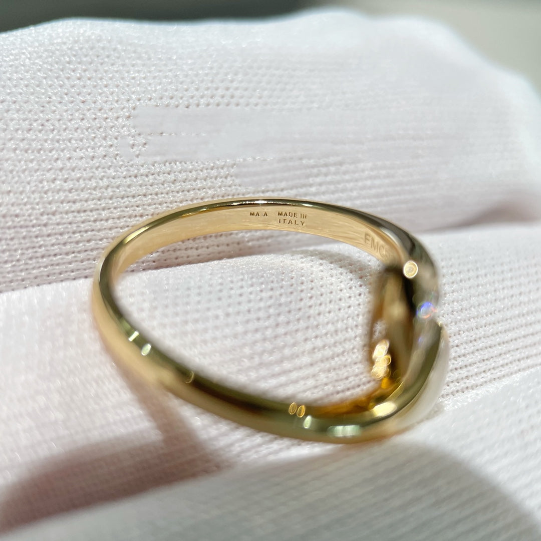 [Shinejoy] BAGUE DE RÊVE OR ROSE DIAMANT