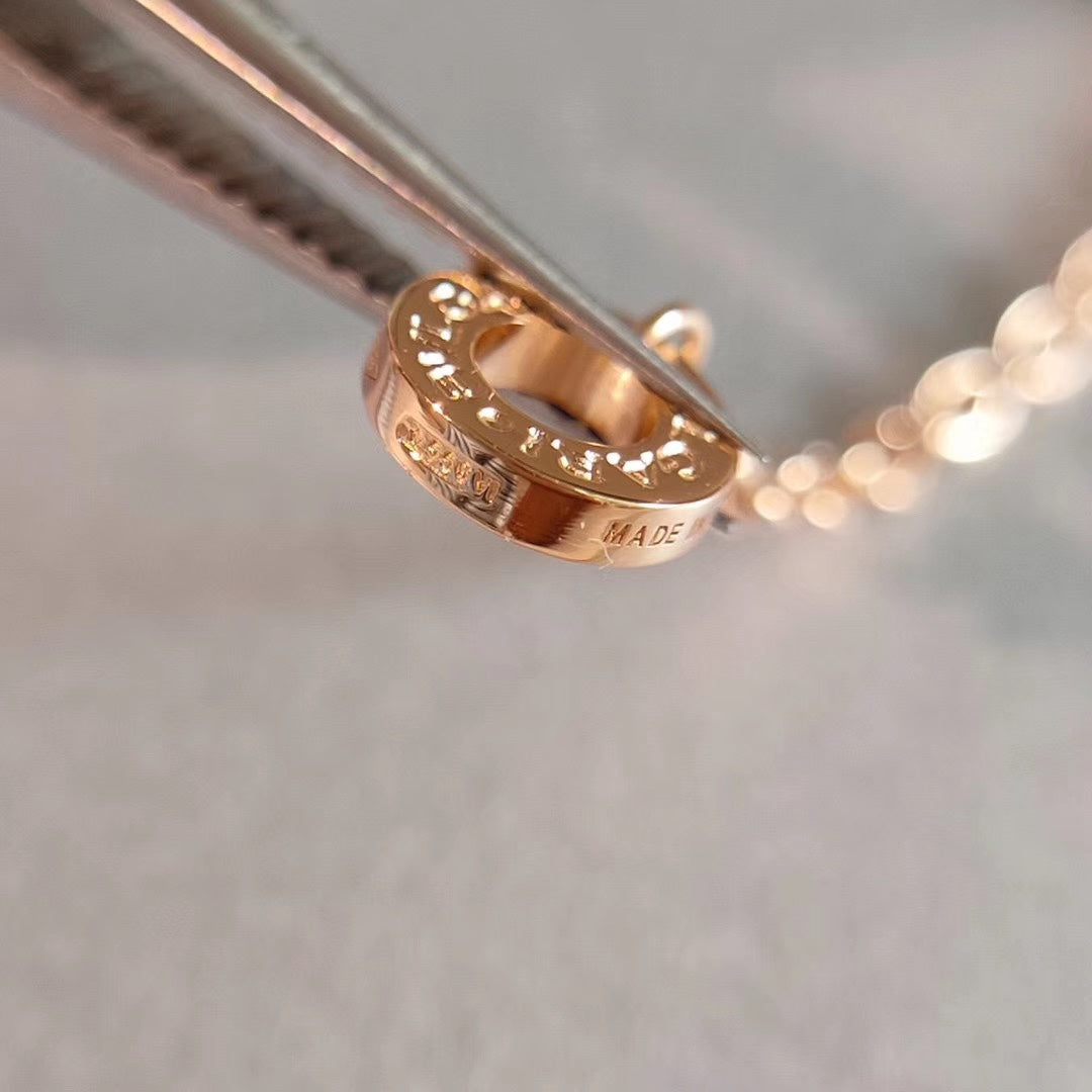 [Shinejoy]ZERO 1 NECKLACE PINK GOLD