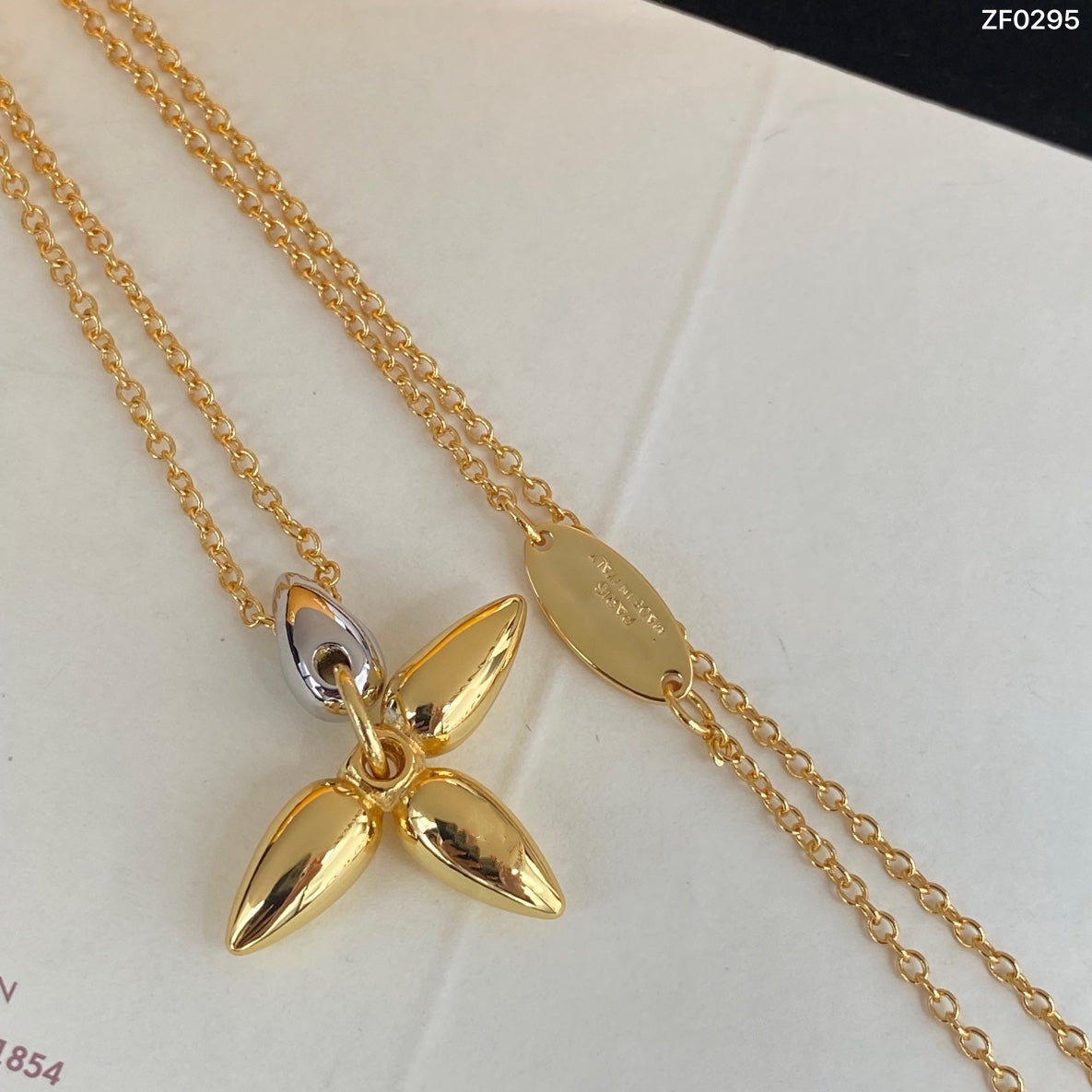 [Shinejoy]LOUISETTE PEDANT GOLD NECKLACE