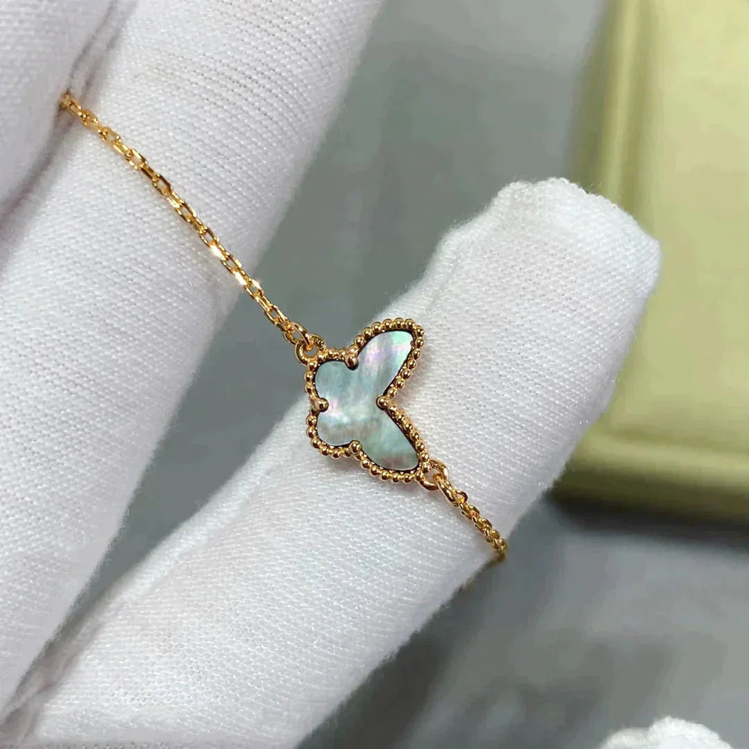 [Shinejoy]BUTTERFLY DARK MOP BUTTERFLY BRACELET