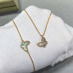 [シャインジョイ]バタフライ ダークモップ バタフライブレスレット