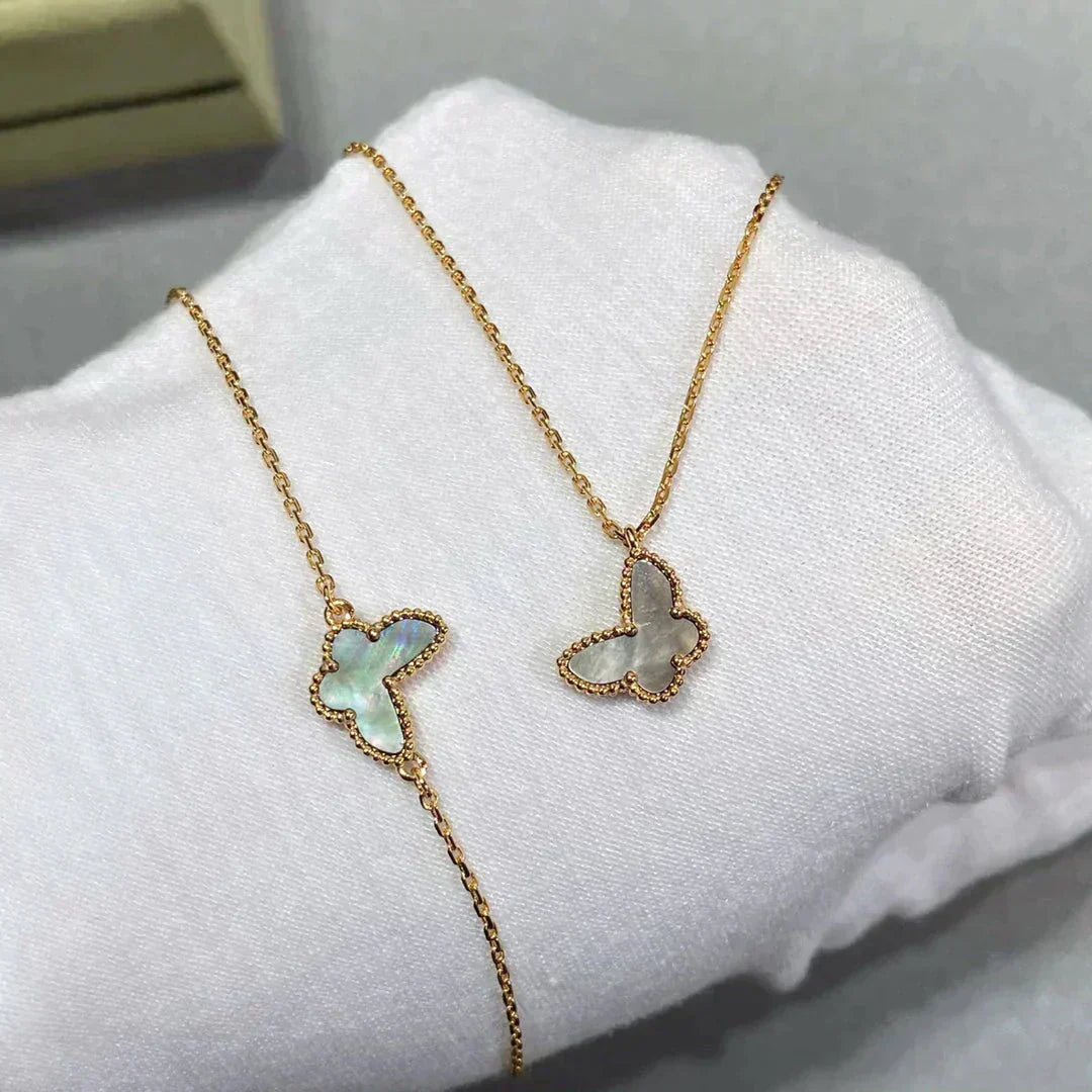 [Shinejoy]BUTTERFLY DARK MOP BUTTERFLY BRACELET