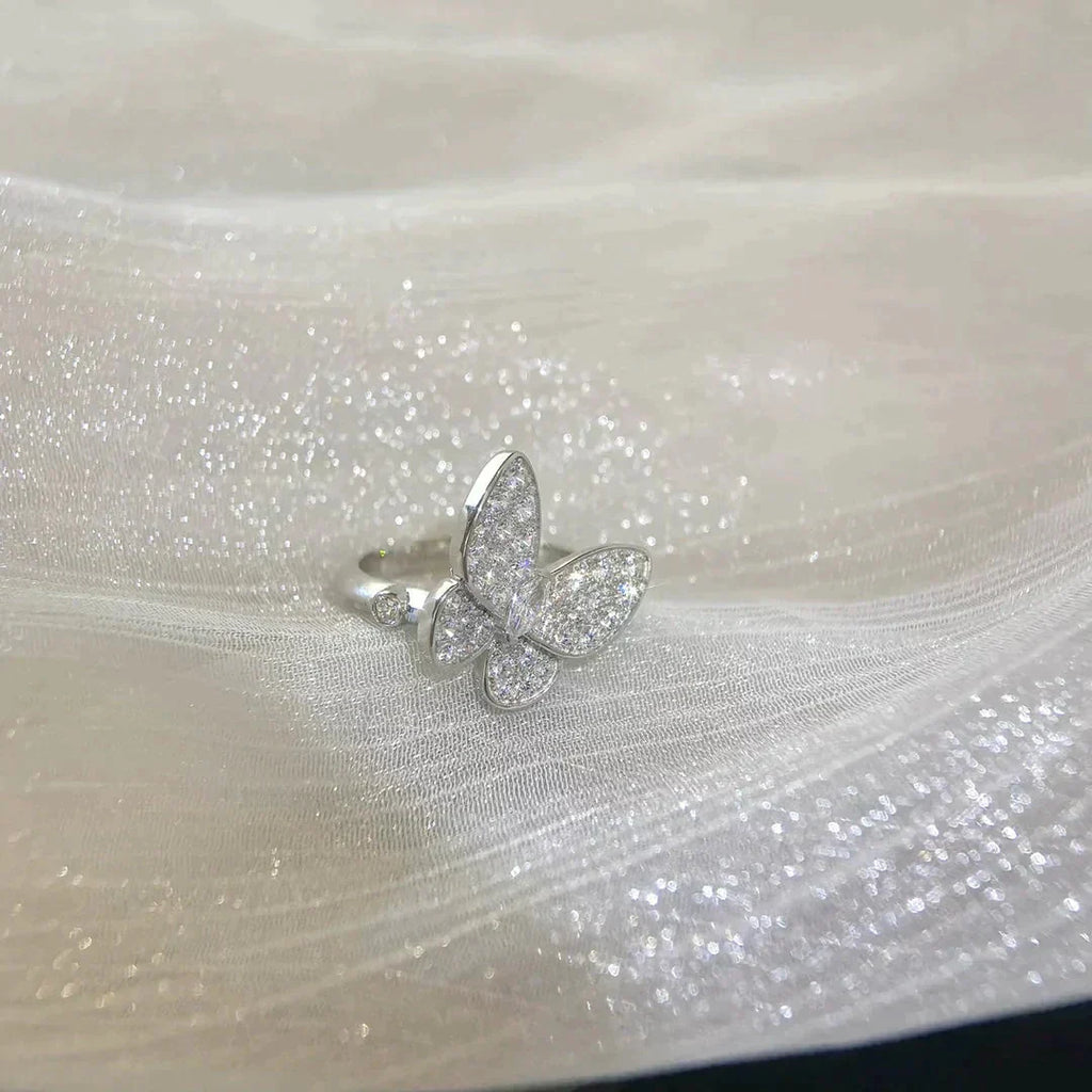 [Shinejoy]BUTTERFLY DIAMOND RING