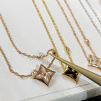 [Shinejoy]STAR BLACK MOP NECKLACE