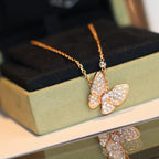 [Shinejoy]BUTTERFLY DIAMOND NECKLACE